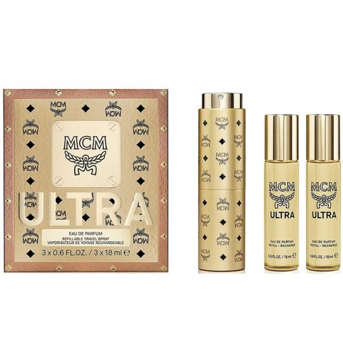 MCM ULTRA (W) EDP 3 X 18ML REFILLABLE TRAVEL SET