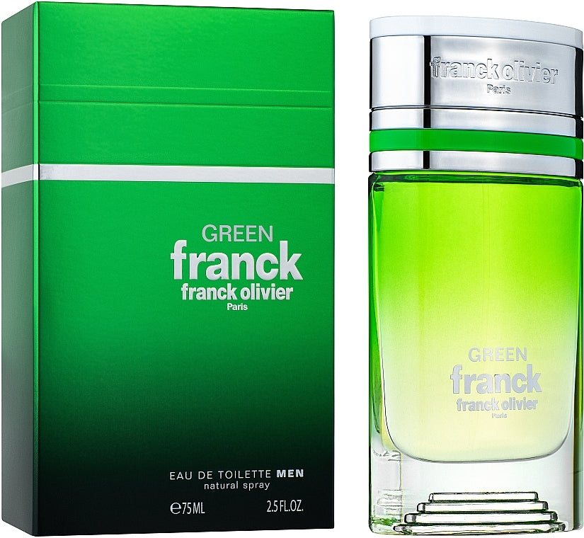 Franck Olivier Franck Green For Men Eau De Toilette 75Ml