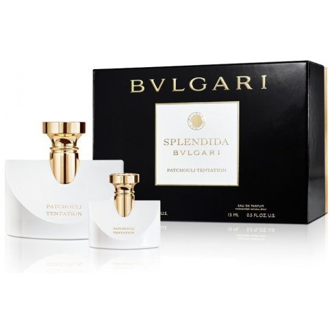 BVLGARI SPLENDIDA PATCHOULI TENTATION (W) SET EDP 100ML + EDP 15ML