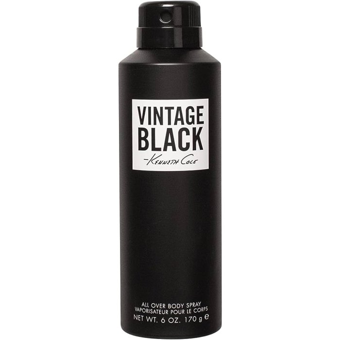 Kenneth Cole Vintage Black For Men 170G Body Spray