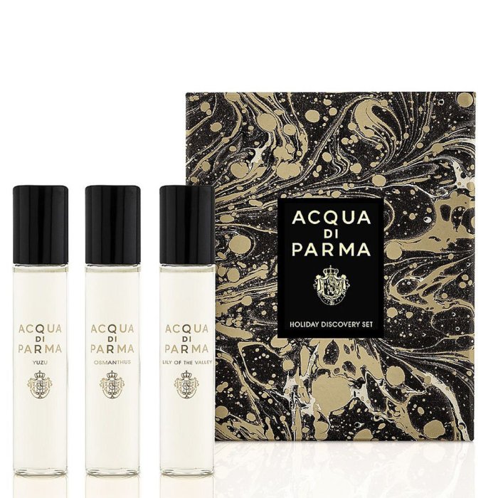 Acqua Di Parma Holiday For Men And Women Discovery Set Eau De Parfum 3 X 12Ml (Osmanthus + Yuzu + Lily Of The Valley)