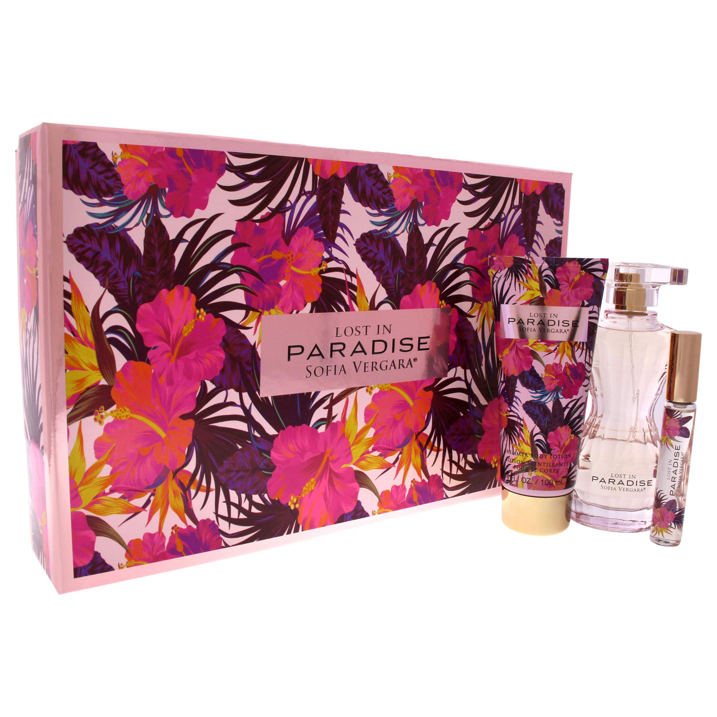 Now get Sofia Vergara Lost In Paradise For Women Set Eau De Parfum 100Ml +  Eau De Parfum 10Ml Roll-On + Bl 100Ml Original Perfume Online in India and  UAE on Perfumery.ae – #