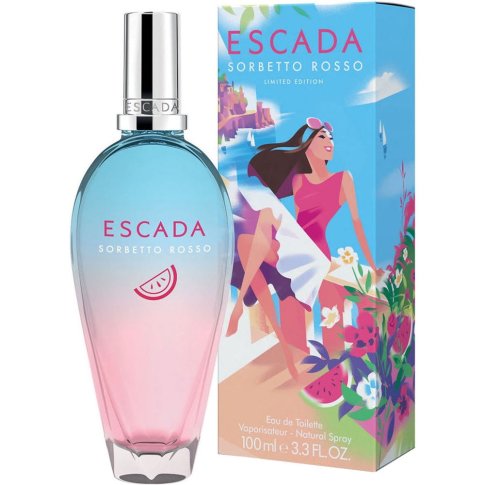 ESCADA SORBETTO ROSSO LIMITED EDITION (W) EDT 100ML