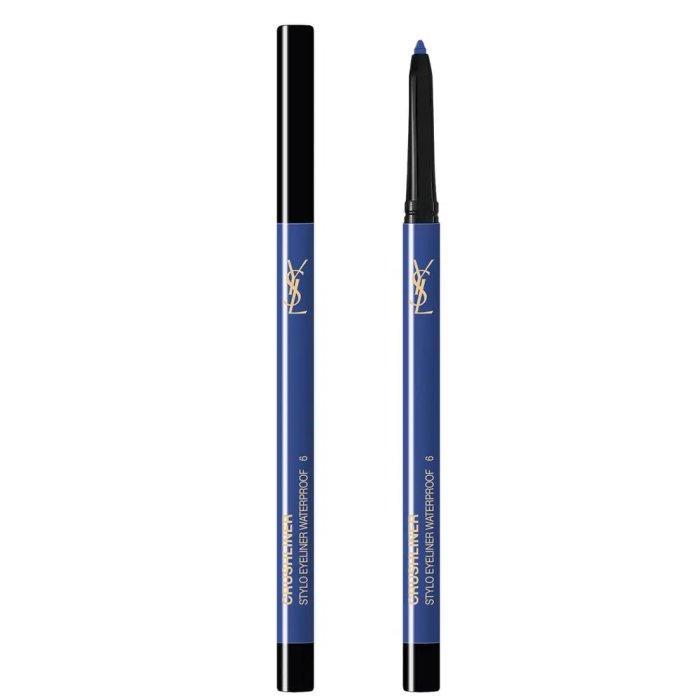 Yves Saint Laurent Crushliner Stylo Waterproof # 6 Bleu Enigmatique For Women 0.35G Eyeliner