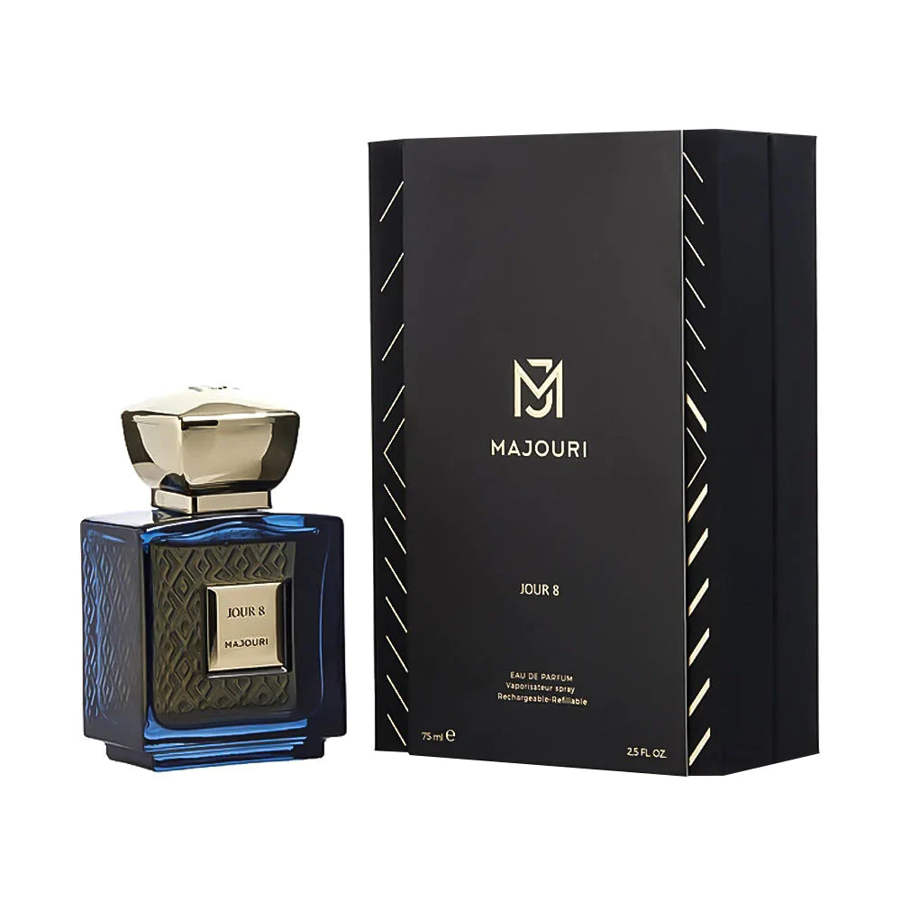 Majouri Jour 8 In Blue For Men And Women Eau De Parfum 75Ml