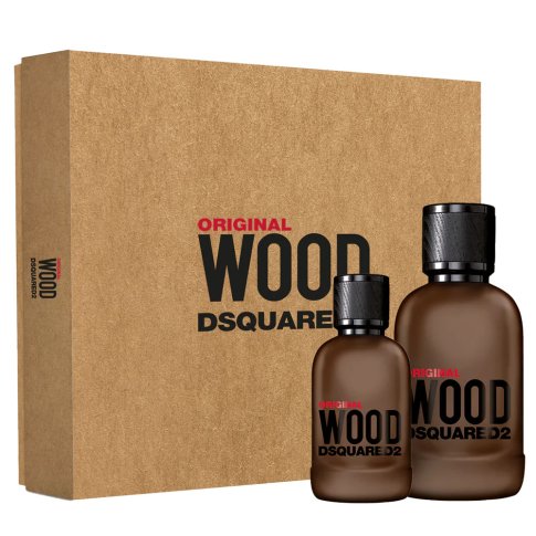 DSQUARED2 ORIGINAL WOOD (M) SET EDP 100ML + EDP 30ML