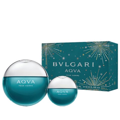 BVLGARI AQVA POUR HOMME (M) SET EDT 100ML + EDT 15ML