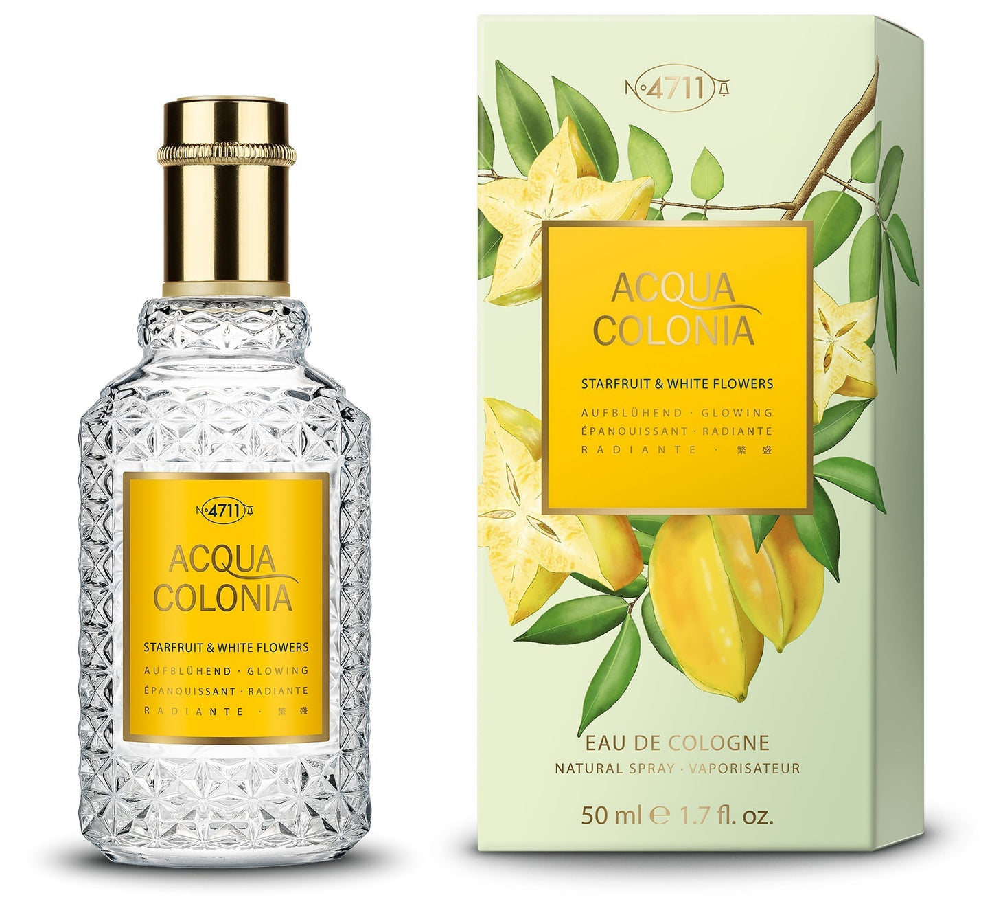 NO. 4711 ACQUA COLONIA STARFRUIT & WHITE FLOWERS (U) EDC 50ML