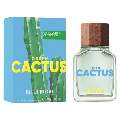 BENETTON UNITED DREAMS GREEN CACTUS (M) EDT 100ML