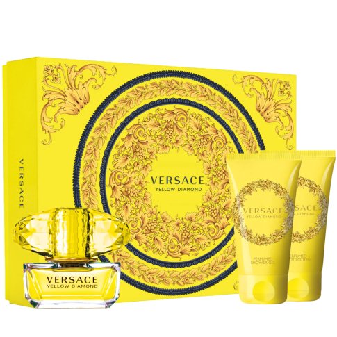 VERSACE YELLOW DIAMOND (W) SET EDT 50ML + SG 50ML + BL 50ML