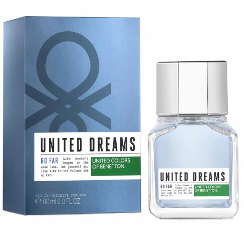 BENETTON UNITED DREAMS GO FOR (M) EDT 60ML