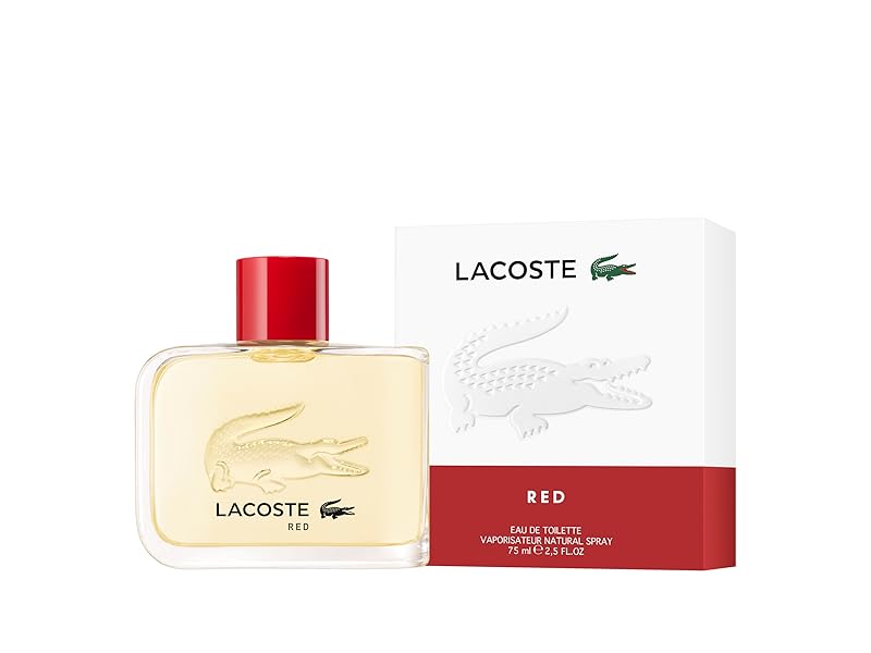 Lacoste Red For Men Eau De Toilette 75Ml (New Packing)