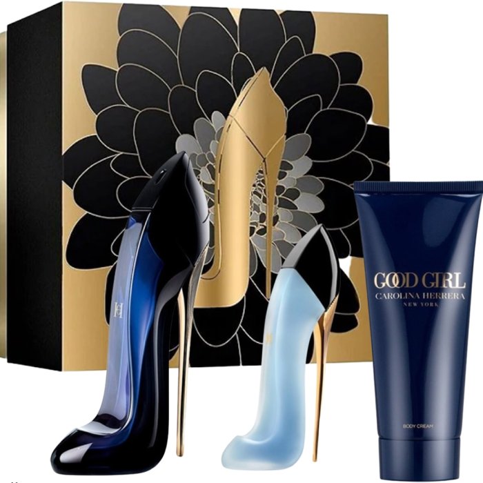 Carolina Herrera Good Girl For Women Set Eau De Parfum 80Ml + Bl 100Ml + Hair Mist 30Ml (New Pack)