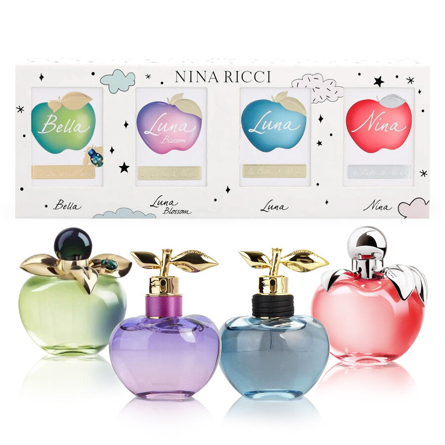 Nina Ricci For Women Mini Set Eau De Toilette 4 X 4Ml (Bella + Luna Blossom + Luna + Nina)