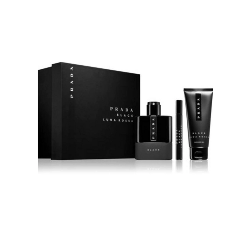 Prada black discount luna rossa